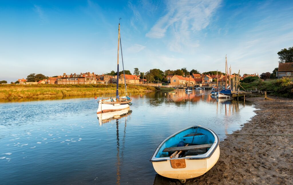 Seaside towns and villages in Norfolk