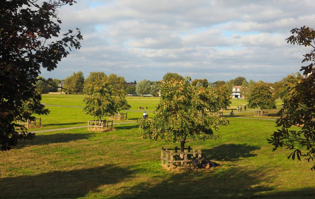 Midsummer Common in Cambridge