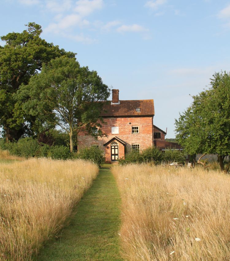 Small Cottage in the Suffolk Countryside Rural England
